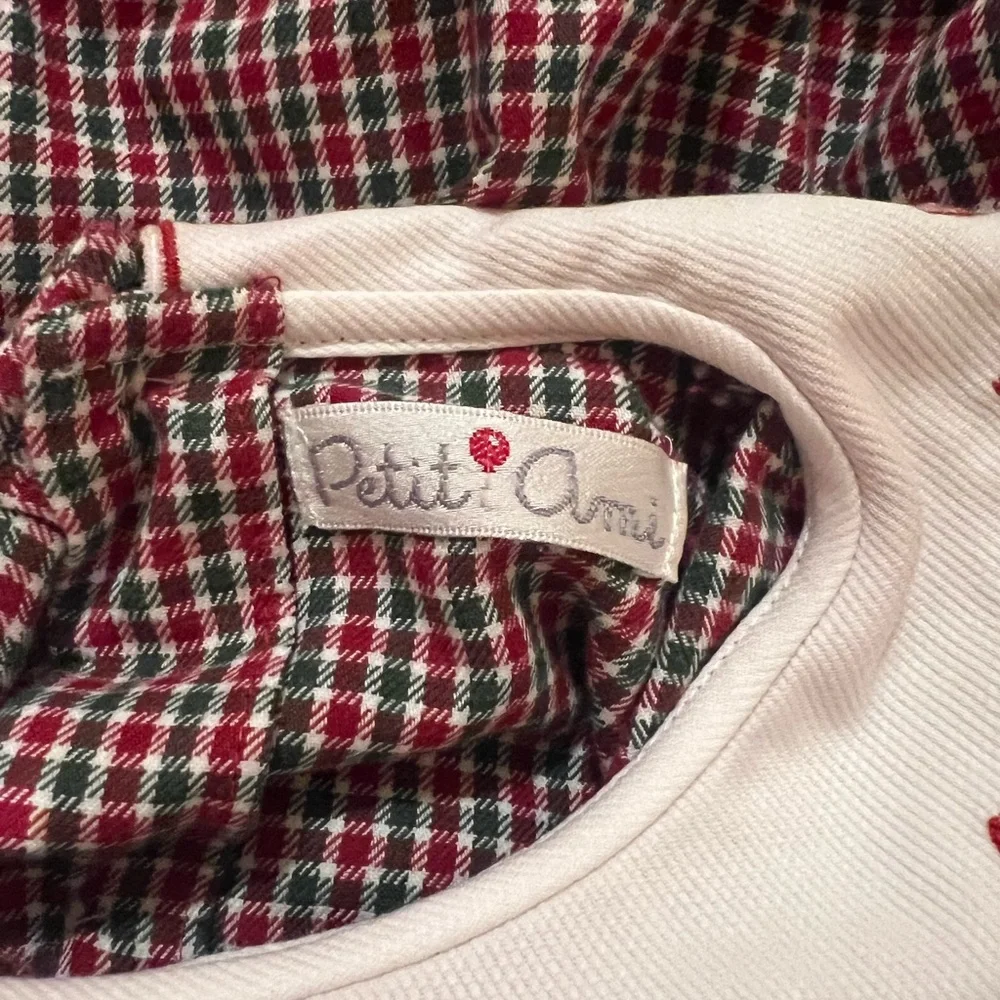 Petit Ami Vintage Style Infant Girls Christmas Dress